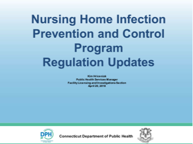 DPH-K. Hriceniak_Nursing Home Infection Prevention and Control Reg Update