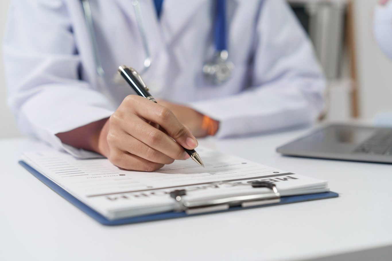 Nurse Professional taking notes